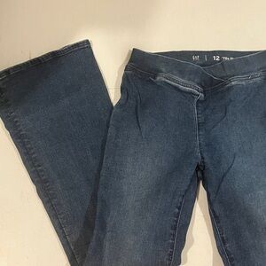 GAP kids Dark Blue Flare Jeggings NWOT